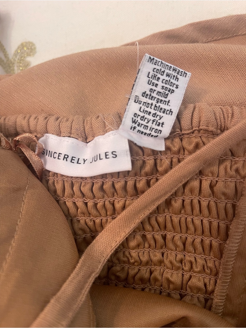 Sincerely Jules Taupe Halter Maxi Dress - Picture 7 of 7